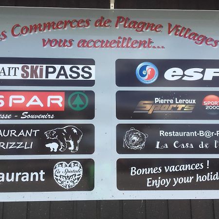 Appartement 5 Pers Plagne Village La Plagne Eksteriør billede