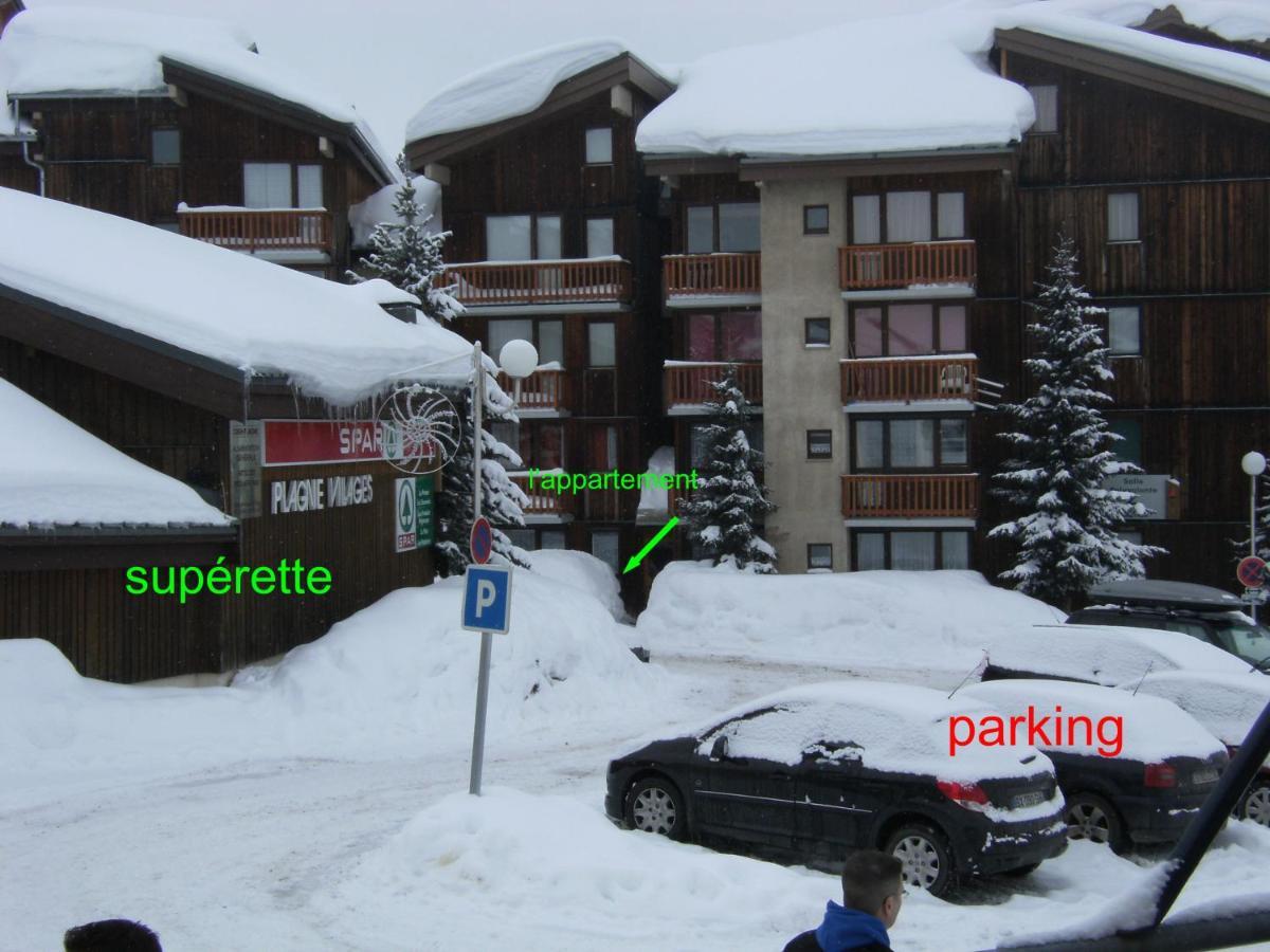 Appartement 5 Pers Plagne Village La Plagne Eksteriør billede