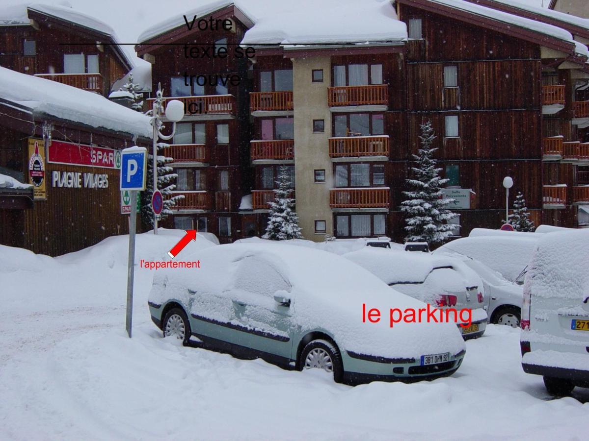Appartement 5 Pers Plagne Village La Plagne Eksteriør billede